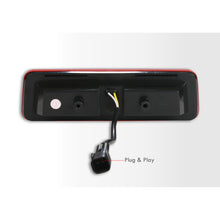 Load image into Gallery viewer, Jeep Wrangler JK 2007-2017 LED 3rd Brake Light With Spare Tire Relocation Kit Chrome Housing Red Len