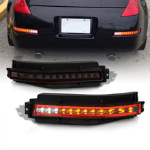 Load image into Gallery viewer, Nissan 350Z Z33 2003-2009 Rear 4-in-1 Function Sequential LED Fog Light (Brake/Reverse/Running/Signal) Smoke Len