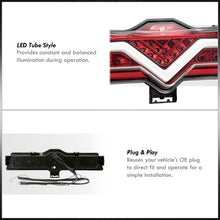 Load image into Gallery viewer, Scion FRS 2013-2016 / Toyota 86 2017-2020 / Subaru BRZ 2013-2020 3in1 Red LED Rear Brake Light Red Len