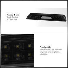 Load image into Gallery viewer, Toyota Tundra 2007-2021 LED Bar 3rd Brake Light Black Housing Clear Len (Version 2)
