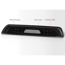 Load image into Gallery viewer, Toyota Tundra 2007-2021 LED Bar 3rd Brake Light Black Housing Clear Len (Version 2)
