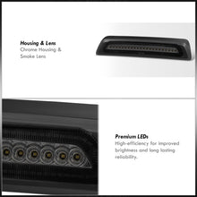 Load image into Gallery viewer, Toyota Tundra 2007-2021 Strobe LED 3rd Brake Light Chrome Housing Smoke Len