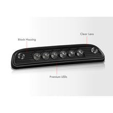 Load image into Gallery viewer, Toyota Tacoma 1995-2015 LED 3rd Brake Light Black Housing Clear Len