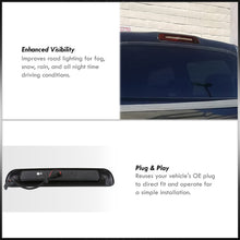 Load image into Gallery viewer, Toyota Tundra 2000-2006 Strobe LED 3rd Brake Light Chrome Housing Red Len