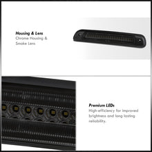 Load image into Gallery viewer, Toyota Tundra 2000-2006 Strobe LED 3rd Brake Light Chrome Housing Smoke Len