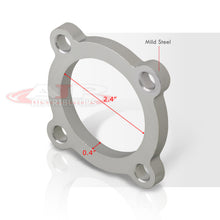 Load image into Gallery viewer, Universal 4 Bolt T25 T28 GT25 GT25R GT28 GT28R 2.5" Downpipe Weld-On Adapter Flange