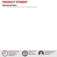 Load image into Gallery viewer, 1.98" Stainless Steel Trailer Wheel Bearing