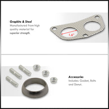 Load image into Gallery viewer, Acura Integra 1994-2001 / Honda Civic 1988-2000 / Del Sol 1993-1997 4-2-1 Replacement Exhaust Header Gasket Kit - Includes Gasket , Bolts , Donut