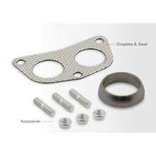 Load image into Gallery viewer, Acura Integra 1994-2001 / Honda Civic 1988-2000 / Del Sol 1993-1997 4-2-1 Replacement Exhaust Header Gasket Kit - Includes Gasket , Bolts , Donut