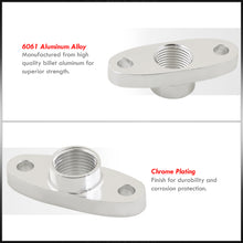Load image into Gallery viewer, Universal T3 / T4 1/2 NPT Turbo Oil Feed Line Flange