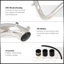 Load image into Gallery viewer, Honda Civic DX LX 2001-2005 Cold Air Intake Polished (Manual Transmissions Only)