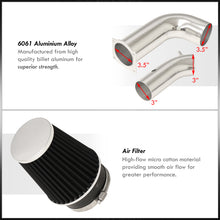 Load image into Gallery viewer, Ford Mustang 3.8L V6 1999-2004 Cold Air Intake Polished