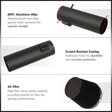 Load image into Gallery viewer, Chevrolet Camaro 6.2L V8 2010-2015 Cold Air Intake Black + Heat Shield