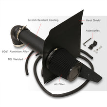 Load image into Gallery viewer, Chevrolet Camaro 6.2L V8 2010-2015 Cold Air Intake Black + Heat Shield