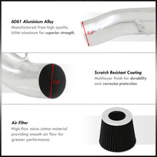 Load image into Gallery viewer, Acura Integra 1990-1993 Cold Air Intake Polished