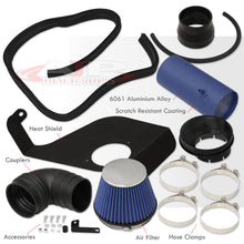 Load image into Gallery viewer, Cadillac CTS-V 5.7L V8 2004-2005 / CTS-V 6.0L V8 2006-2007 Cold Air Intake Blue + Heat Shield