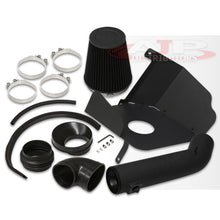 Load image into Gallery viewer, Chevrolet Silverado 1500 2009-2013 / Avalanche 2009-2013 / Suburban 1500 2009-2014 / Tahoe 2009-2014 / Cadillac Escalade 2009-2014 / GMC Sierra 1500 2009-2013 / Yukon XL 2009-2014 4.8L 5.3L 6.0L 6.2L V8 Cold Air Intake Black + Heat Shield