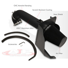 Load image into Gallery viewer, Chevrolet Silverado 1500 2009-2013 / Avalanche 2009-2013 / Suburban 1500 2009-2014 / Tahoe 2009-2014 / Cadillac Escalade 2009-2014 / GMC Sierra 1500 2009-2013 / Yukon XL 2009-2014 4.8L 5.3L 6.0L 6.2L V8 Cold Air Intake Black + Heat Shield