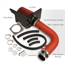 Load image into Gallery viewer, Ford F150 1997-2003 / F250 1997-1998 / Expedition 1997-2003 / Lincoln Navigator 1998-1999 4.6L 5.4L V8 Cold Air Intake Red + Heat Shield