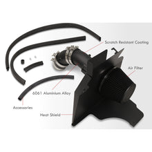 Load image into Gallery viewer, Ford Mustang 3.7L V6 2011-2014 Cold Air Intake Black + Heat Shield