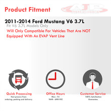 Load image into Gallery viewer, Ford Mustang 3.7L V6 2011-2014 Cold Air Intake Blue + Heat Shield