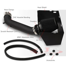 Load image into Gallery viewer, Dodge Ram 1500 2500 3500 4.7L 5.7L V8 2002-2008 Cold Air Intake Black + Heat Shield