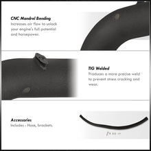 Load image into Gallery viewer, Dodge Ram 2500 3500 5.9L 2003-2007 Cold Air Intake Black + Heat Shield