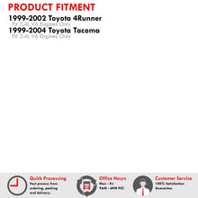 Load image into Gallery viewer, Toyota Tacoma 1999-2004 / 4Runner 1999-2002 3.4L V6 Cold Air Intake Black + Heat Shield