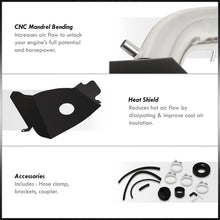 Load image into Gallery viewer, Toyota Tacoma 1999-2004 / 4Runner 1999-2002 3.4L V6 Cold Air Intake Polished + Heat Shield