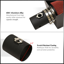 Load image into Gallery viewer, Ford F250 F350 F450 F550 Super Duty V8 6.4L 2008-2010 Cold Air Intake Black + Heat Shield