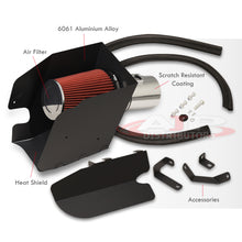 Load image into Gallery viewer, Ford F250 F350 F450 F550 Super Duty V8 6.4L 2008-2010 Cold Air Intake Polished + Heat Shield