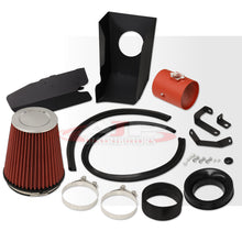 Load image into Gallery viewer, Ford F250 F350 F450 F550 Super Duty V8 6.4L 2008-2010 Cold Air Intake Red + Heat Shield