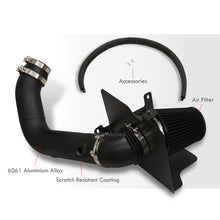 Load image into Gallery viewer, Chevrolet Silverado 2500HD 3500 2004-2005 / GMC Sierra 2004-2005 6.6L V8 Cold Air Intake Black + Heat Shield