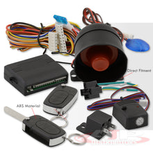 Load image into Gallery viewer, Universal Car Alarm System with Flip Key Remotes