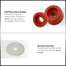 Load image into Gallery viewer, Chevrolet Silverado 1500 2500 1999-2014 / 2500HD 2001-2006 / GMC Sierra 1500 2500 1999-2014 Body Mount Bushings Kit Red (Oval Upper Mounts)