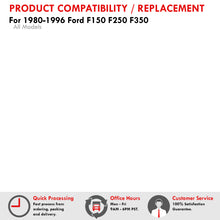 Load image into Gallery viewer, Ford F150 F250 F350 1980-1996 Body Mount Bushings Kit Red