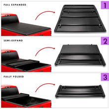 Load image into Gallery viewer, Chevrolet Silverado 1500 5.8FT 2019-2022 / GMC Sierra 1500 5.8FT 2019-2022 Soft Tri Fold Truck Tonneau Bed Cover (Extra Short Bed 5´8")