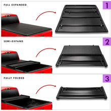 Load image into Gallery viewer, Chevrolet Colorado 5FT 2004-2012 / GMC Canyon 5FT 2004-2012 / Isuzu I-280 2006 / I-290 2007-2008 / I-370 2007-2008 Soft Tri Fold Truck Tonneau Bed Cover (Extra Short Bed 5´)