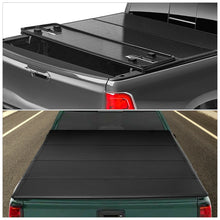 Load image into Gallery viewer, Chevrolet Silverado 1500 2007-2013 / Silverado 2500 3500 HD 2007-2014 / GMC Sierra 1500 2007-2013 / Sierra 2500 3500 HD 2007-2014 8FT Hard 4 Fold Truck Tonneau Bed Cover (Long Bed 8´)