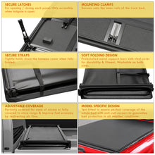 Load image into Gallery viewer, Chevrolet C/K Silverado 1988-2007 / GMC C/K Sierra 1988-2007 8FT Soft 4 Fold Truck Tonneau Bed Cover (Long Bed 8´)