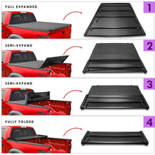 Load image into Gallery viewer, Chevrolet Silverado 1500 LT Crew Cab 5.8FT 2014-2018 / GMC Sierra 1500 Crew Cab 5.8FT 2014-2018 Soft 4 Fold Truck Tonneau Bed Cover (Extra Short Bed 5´8")