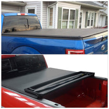 Load image into Gallery viewer, Dodge Ram 1500 2002-2018 / RAM 1500 Classic 2019-2022 / Dodge Ram 2500 3500 2003-2022 6.5FT Soft 4 Fold Truck Tonneau Bed Cover (Standard Short Bed 6´5&quot; without Ram Box)
