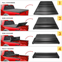 Load image into Gallery viewer, Dodge Ram 1500 2002-2018 / RAM 1500 Classic 2019-2022 / Dodge Ram 2500 3500 2003-2022 8FT Soft 4 Fold Truck Tonneau Bed Cover (Long Bed 8´ without Ram Box)