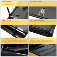 Load image into Gallery viewer, Dodge Ram 1500 2002-2018 / RAM 1500 Classic 2019-2022 / Dodge Ram 2500 3500 2003-2022 8FT Hard 4 Fold Truck Tonneau Bed Cover (Long Bed 8´ without Ram Box)