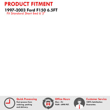 Load image into Gallery viewer, Ford F150 6.5FT 1997-2003 Hard Tri Fold Truck Tonneau Bed Cover (Standard Short Bed 6´5")