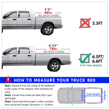 Load image into Gallery viewer, Ford F150 6.5FT 2015-2022 Soft 4 Fold Truck Tonneau Bed Cover (Standard Short Bed 6´5")