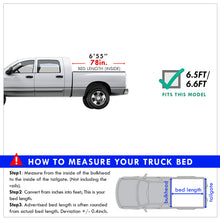 Load image into Gallery viewer, Ford F150 6.5FT 1997-2003 Soft 4 Fold Truck Tonneau Bed Cover (Standard Short Bed 6´5")