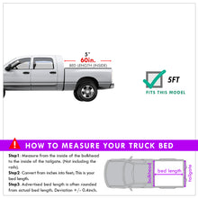 Load image into Gallery viewer, Jeep Gladiator JT 5FT Pickup Truck 2020-2022 Hard Tri Fold Truck Tonneau Bed Cover