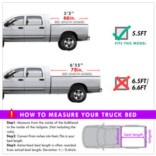 Load image into Gallery viewer, Nissan Titan 5.5FT 2004-2015 Hard Tri Fold Truck Tonneau Bed Cover (Extra Short Bed 5´5")