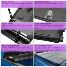 Load image into Gallery viewer, Nissan Titan 5.5FT 2004-2015 Hard Tri Fold Truck Tonneau Bed Cover (Extra Short Bed 5´5")